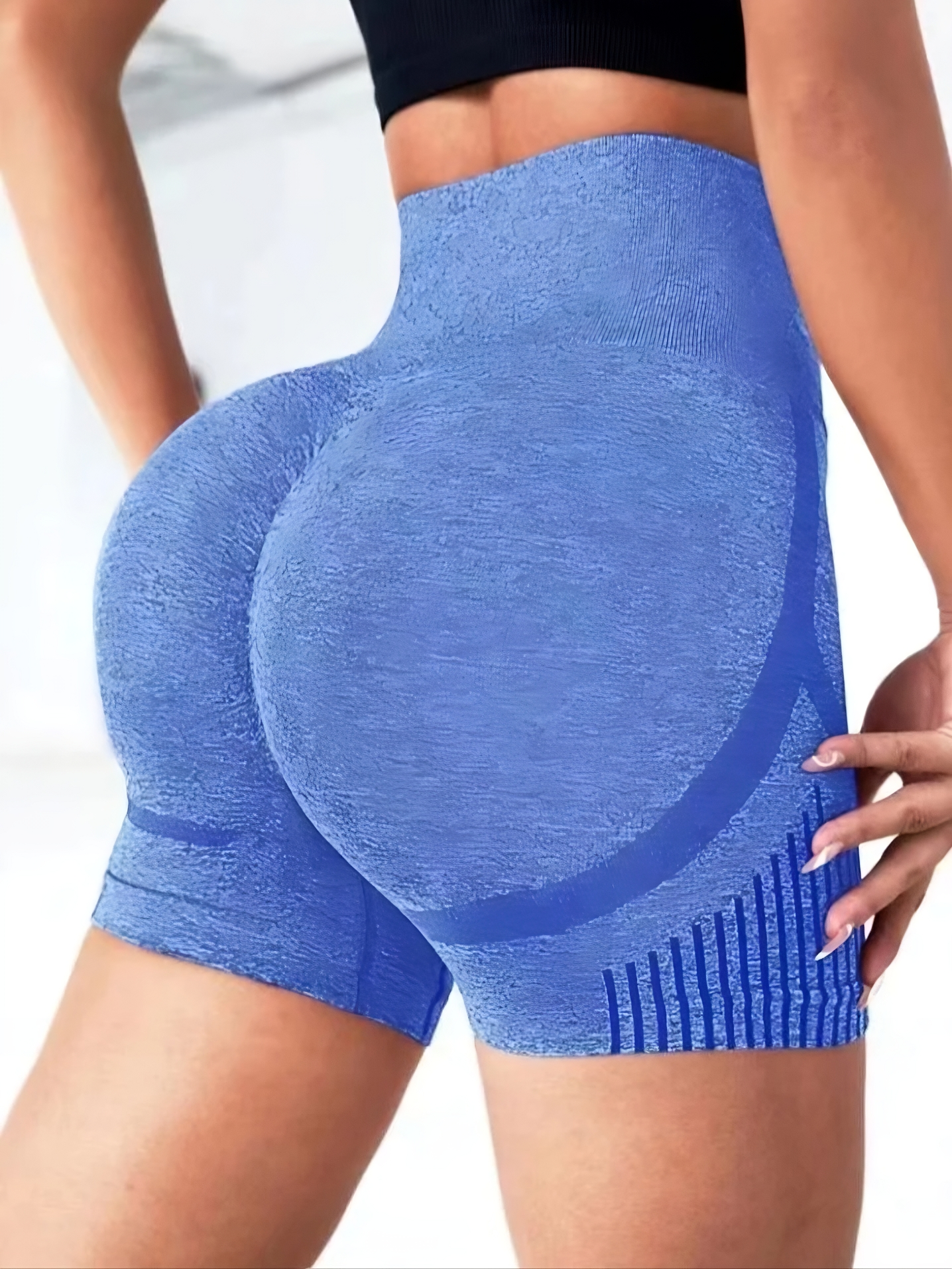 Short de Yoga Sculptant – Effet Push-Up & Ventre Plat | Confort & Élégance